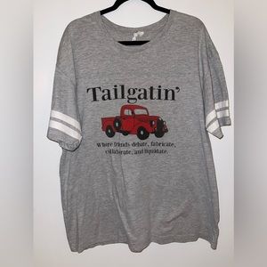 Graphic Oversized Tailgate Tee